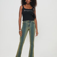 Sandman Flare Jeans Antique Wash
