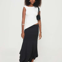 Dreamberry Maxi Skirt Black