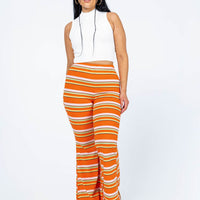 Jackson Knit Pants Orange
