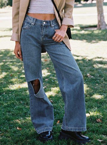 Livvy Jeans Mid Wash Denim