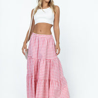 Hale Midi Skirt Pink