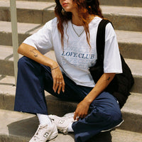 Cayman Pants Deep Navy / White