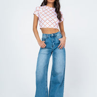 Mora Wide Leg Denim Jeans