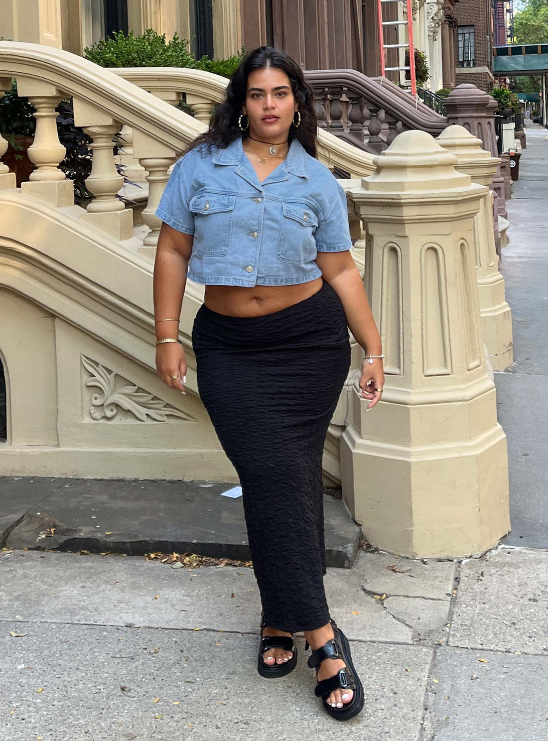 Corine Maxi Skirt Black