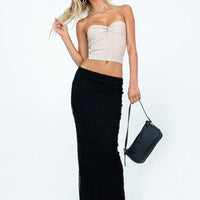 Seabrook Maxi Skirt Black