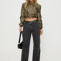 Freedom Jeans Washed Charcoal