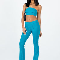 Motel Zenovia Trouser Tailoring Azure Blue