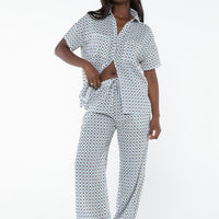 Fulmer Set White / Blue