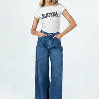 Rediy Wide Leg Jean Denim