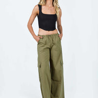 Mackey Cargo Utility Pants Khaki