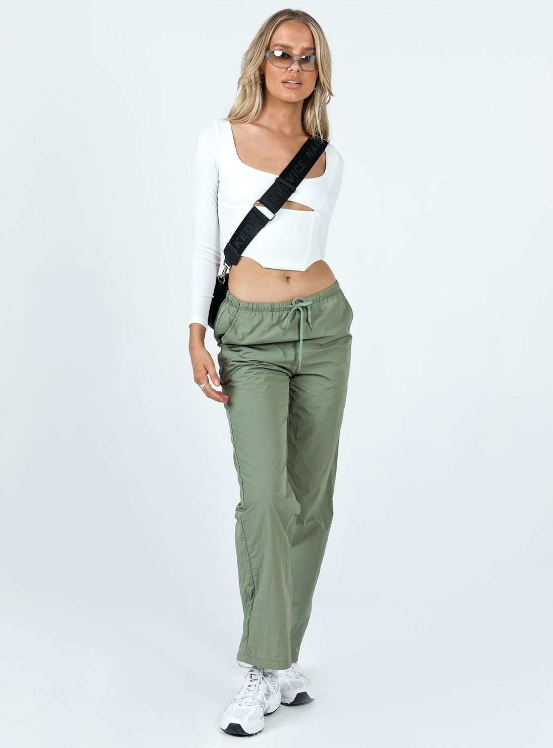 Darlington Parachute Pants Khaki