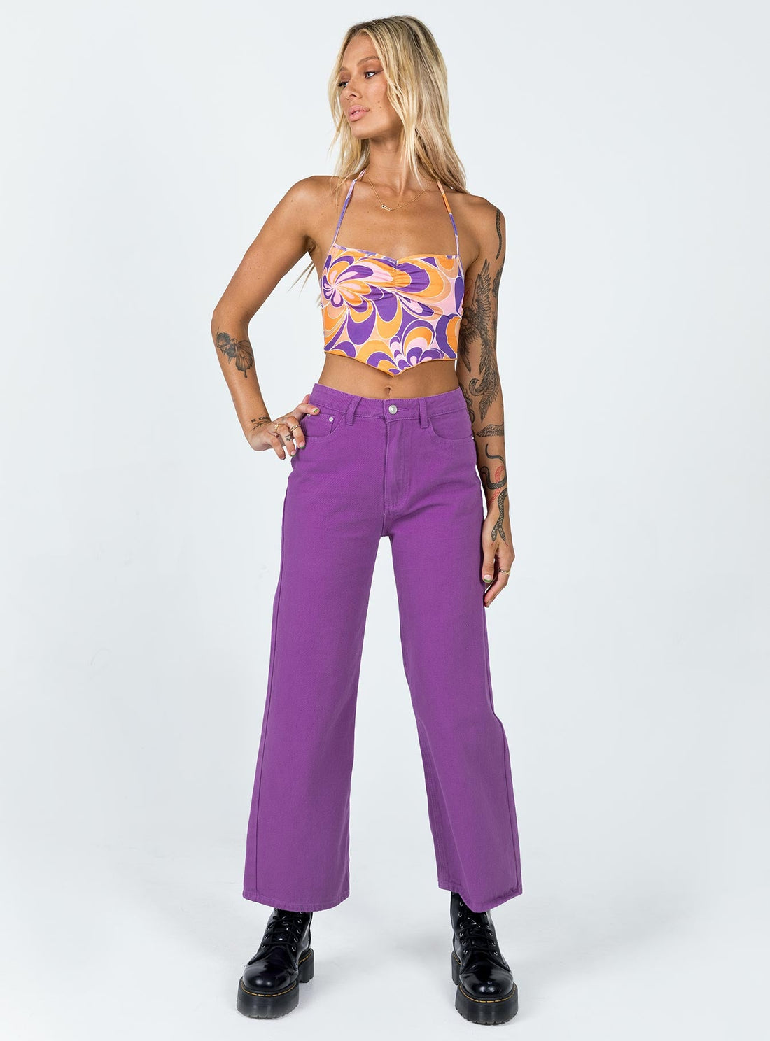 Denver Denim Jeans Purple