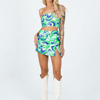 Public Desire Mini Skirt Multi