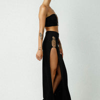 Jagger & Stone Claudia Maxi Skirt Black
