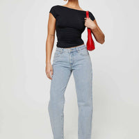 Gazelle Jeans Light Wash Denim