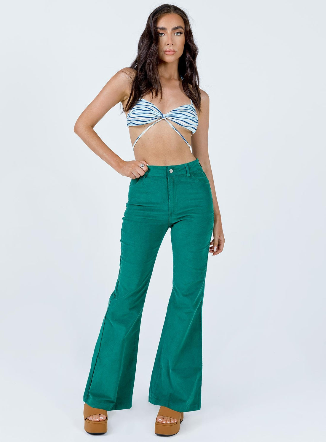 Nadia Pants Green