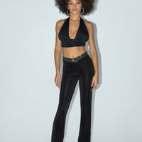 Motel Tarava Trouser Crepe Hotfix Diamante Black