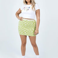 Renata Mini Skirt Green