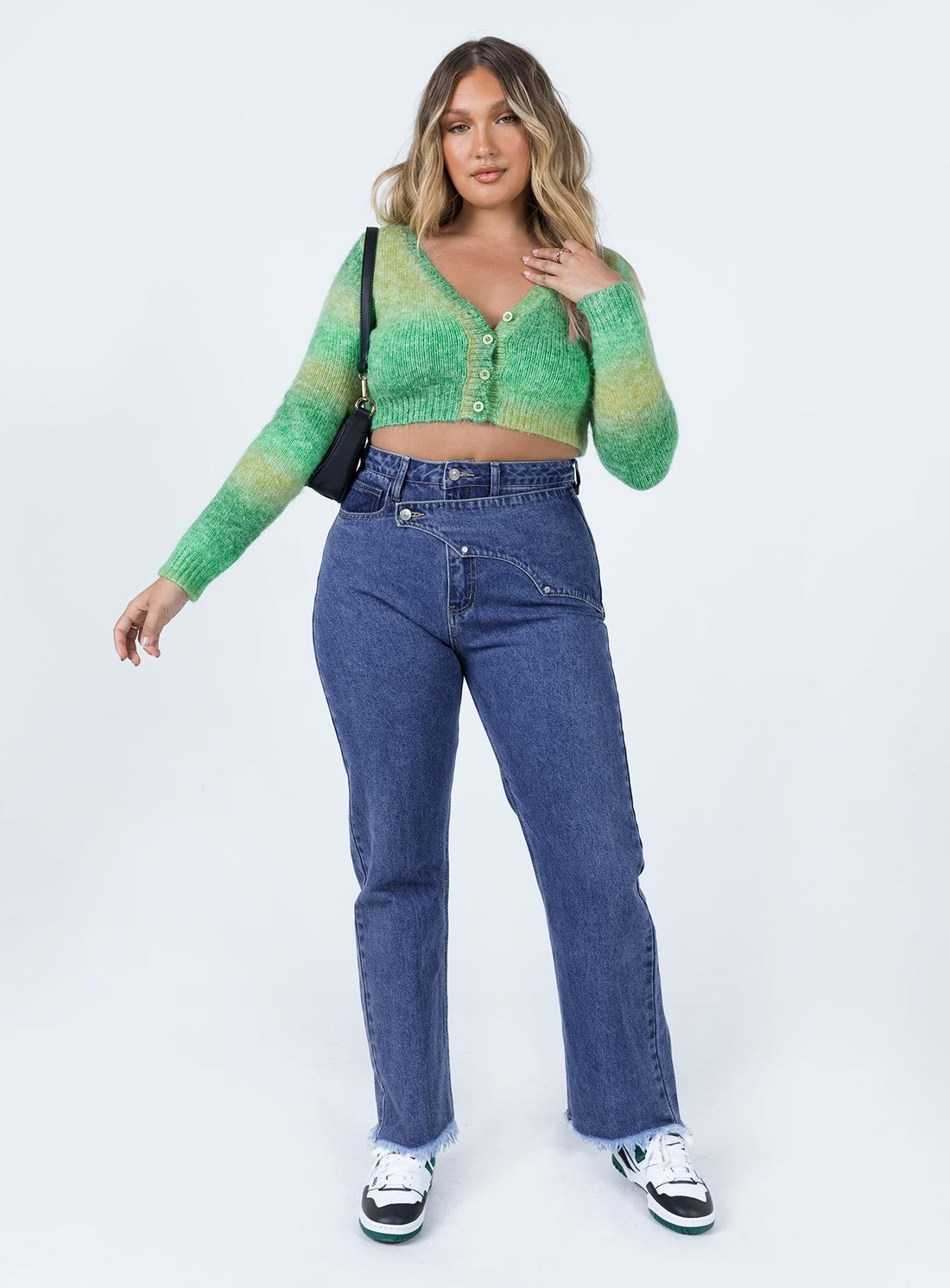 Reine Yolk Detail Denim Jeans