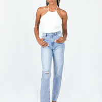 Evelyn Low Rise Denim Jeans