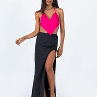 Rosetta Low Rise Maxi Skirt Black