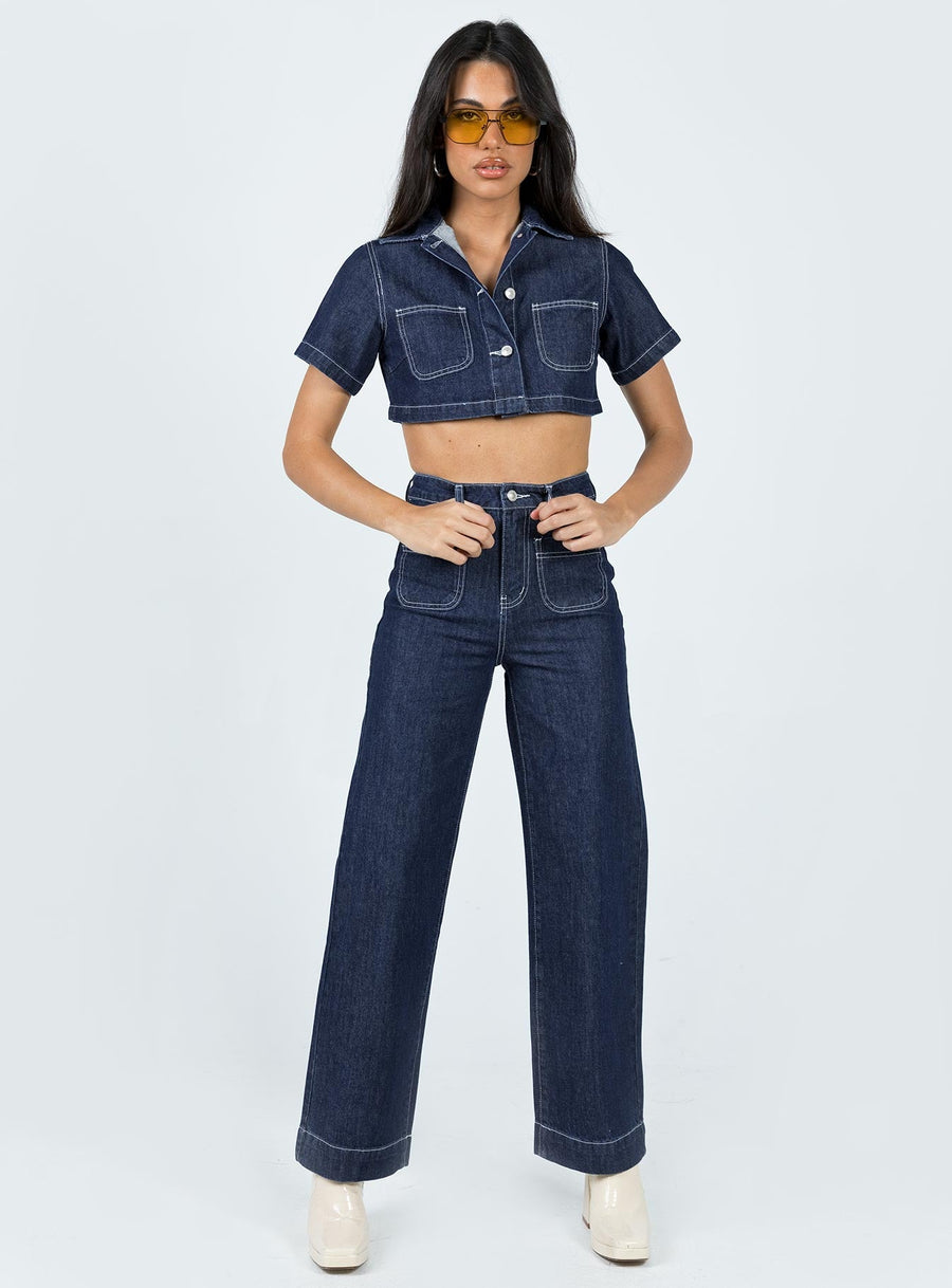 Pioneer Straight Leg Jeans Denim
