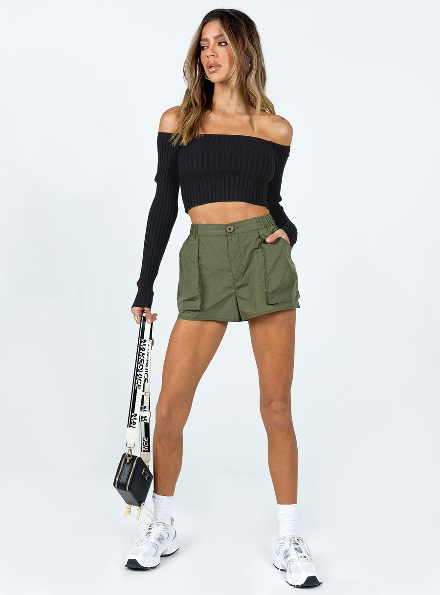 Damian Cargo Shorts Khaki