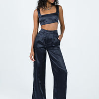 Huxley Satin Set Navy
