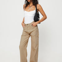 Hellier Cargo Pant Beige