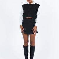 Lolita Mini Skirt Black