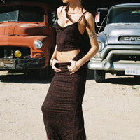 Hostona Maxi Skirt Mutli