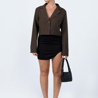 Jadene Mini Skirt Black