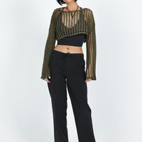 Let It Go Pants Black