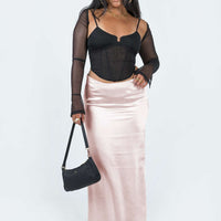 Promenade Maxi Skirt Pink