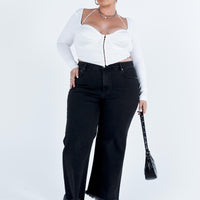 Carey Denim Jeans Black Curve
