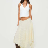 Gratitude Midi Skirt Cream