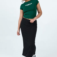 Corine Maxi Skirt Black