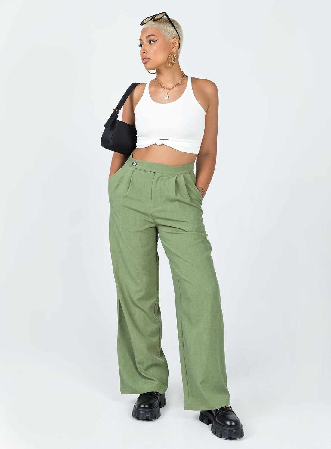 Lovilla Pants Green