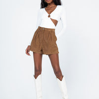 Rhanni Shorts Brown