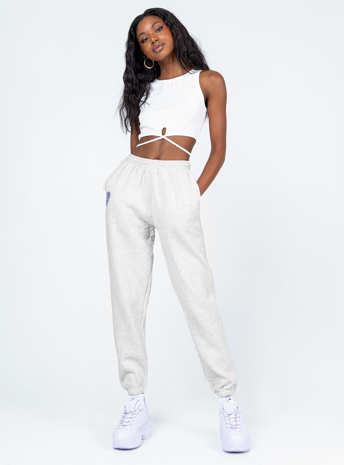 It's A Vibe Sweatpants Grey