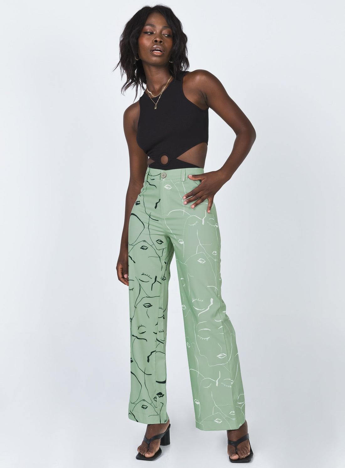 Face It Pants Green