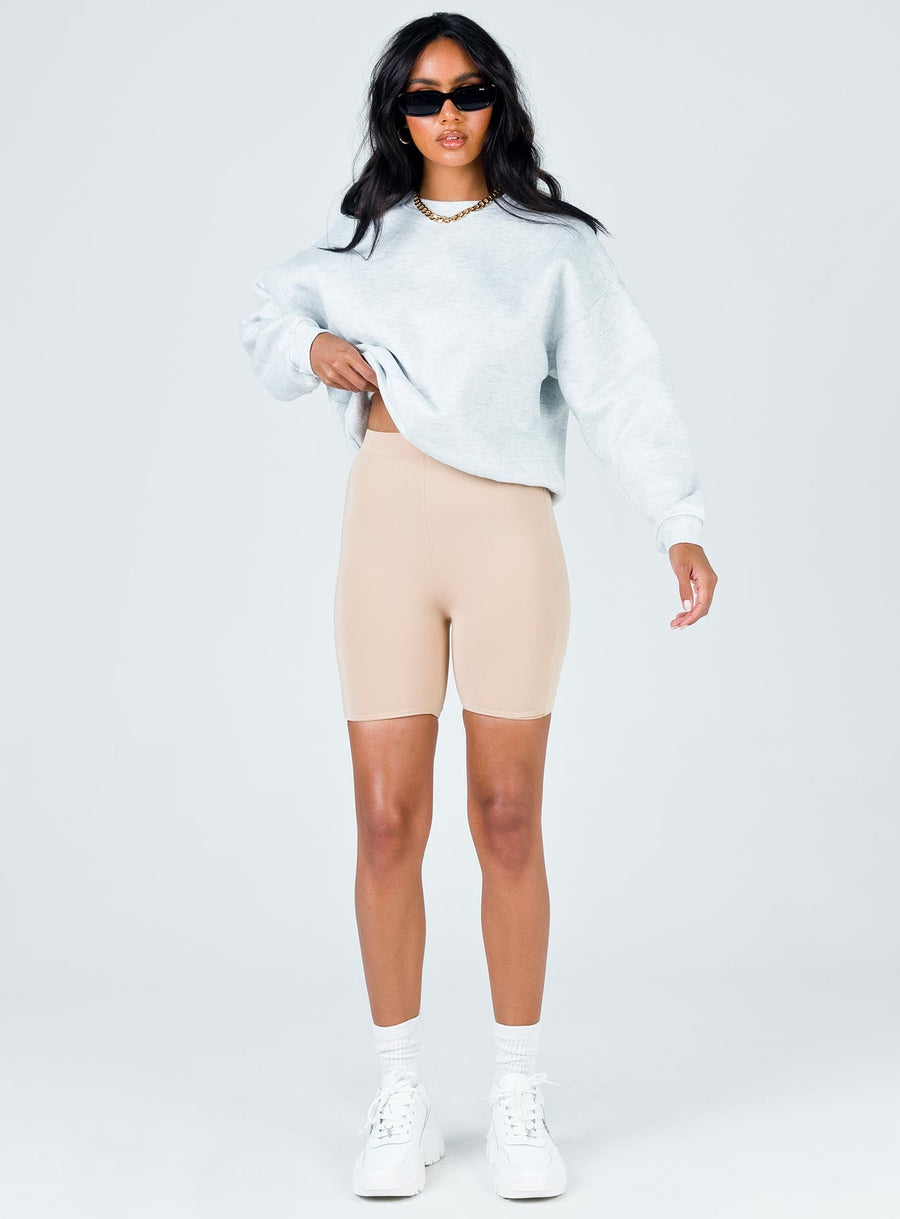 Biker Short Beige