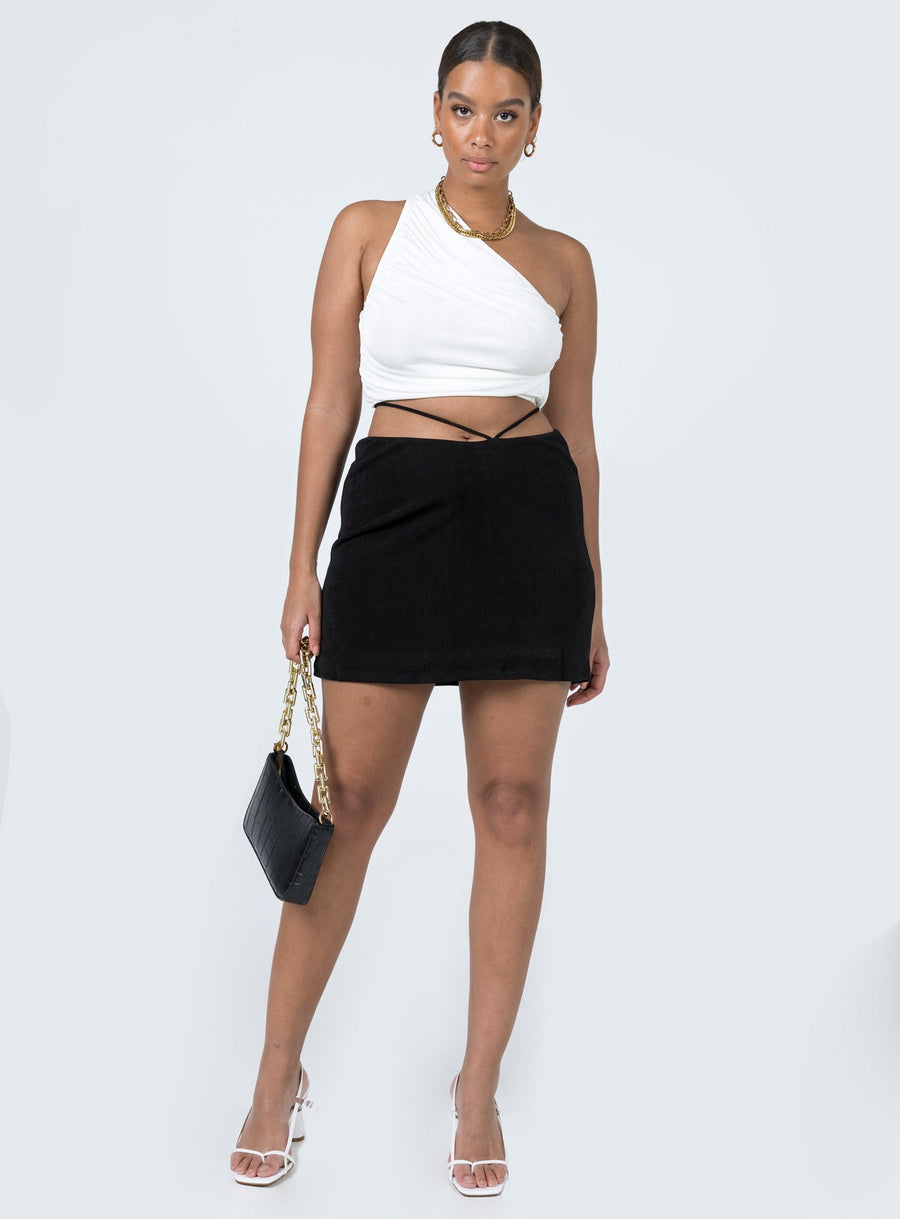 Maisie Mini Skirt Black