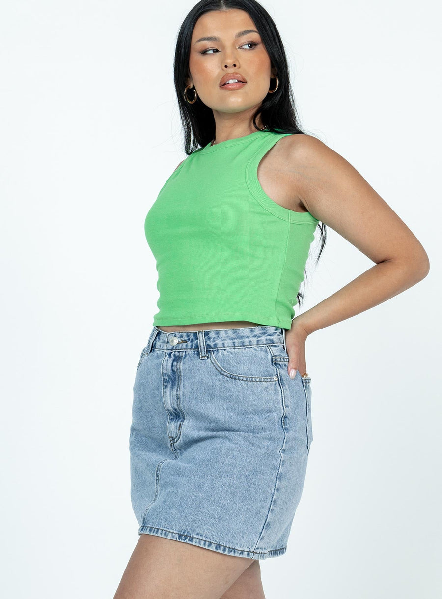 Bedford Mini Skirt Denim