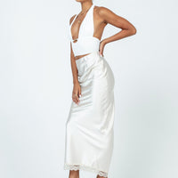 Kamden Midi Skirt Cream