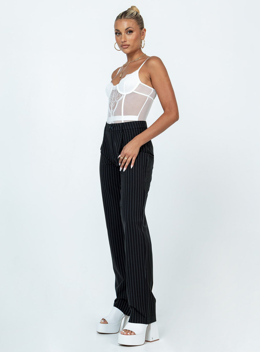 Titius Pants Black