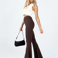 Rita Roberts Flares Brown