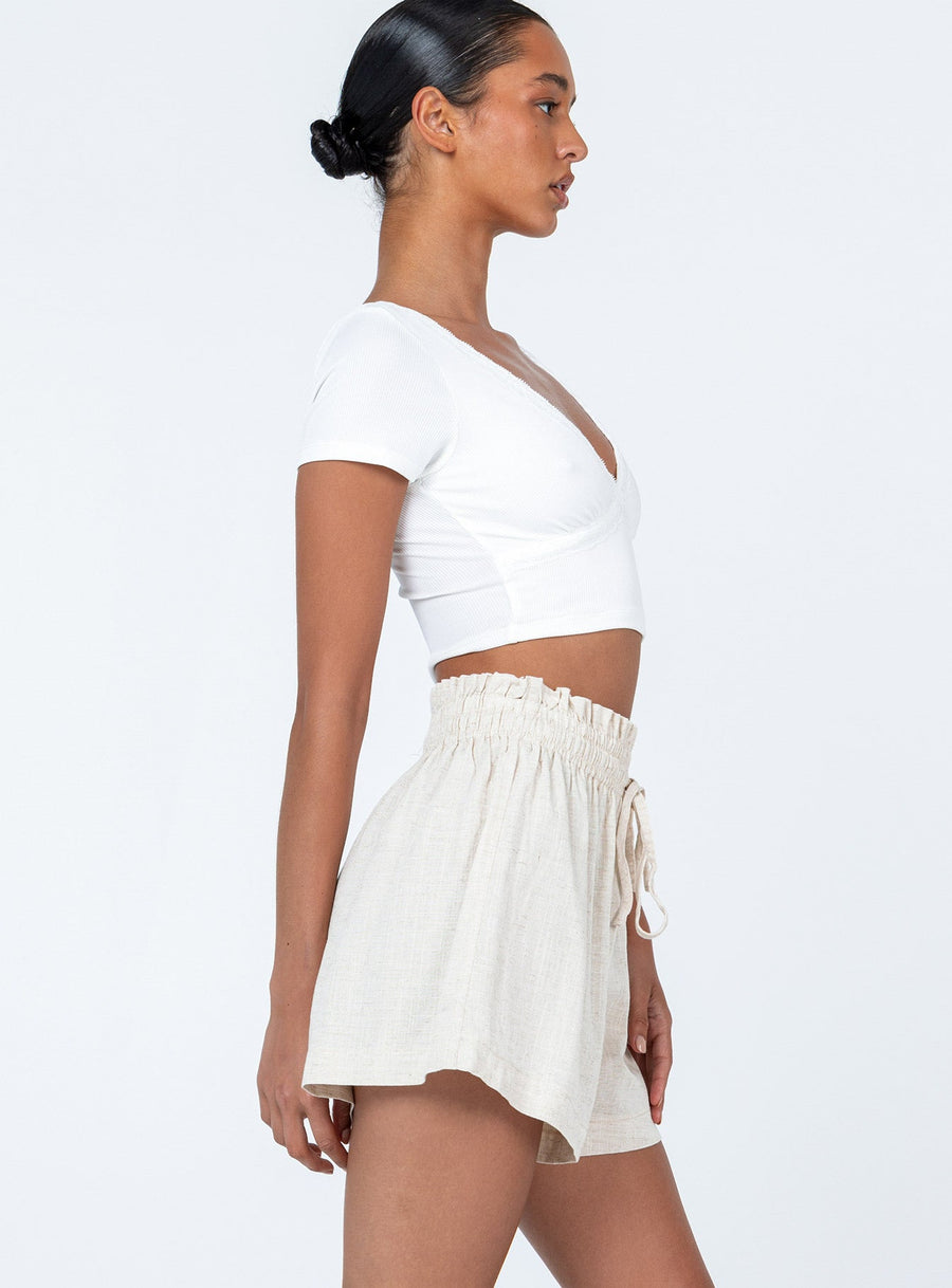 Sarah Shorts Beige