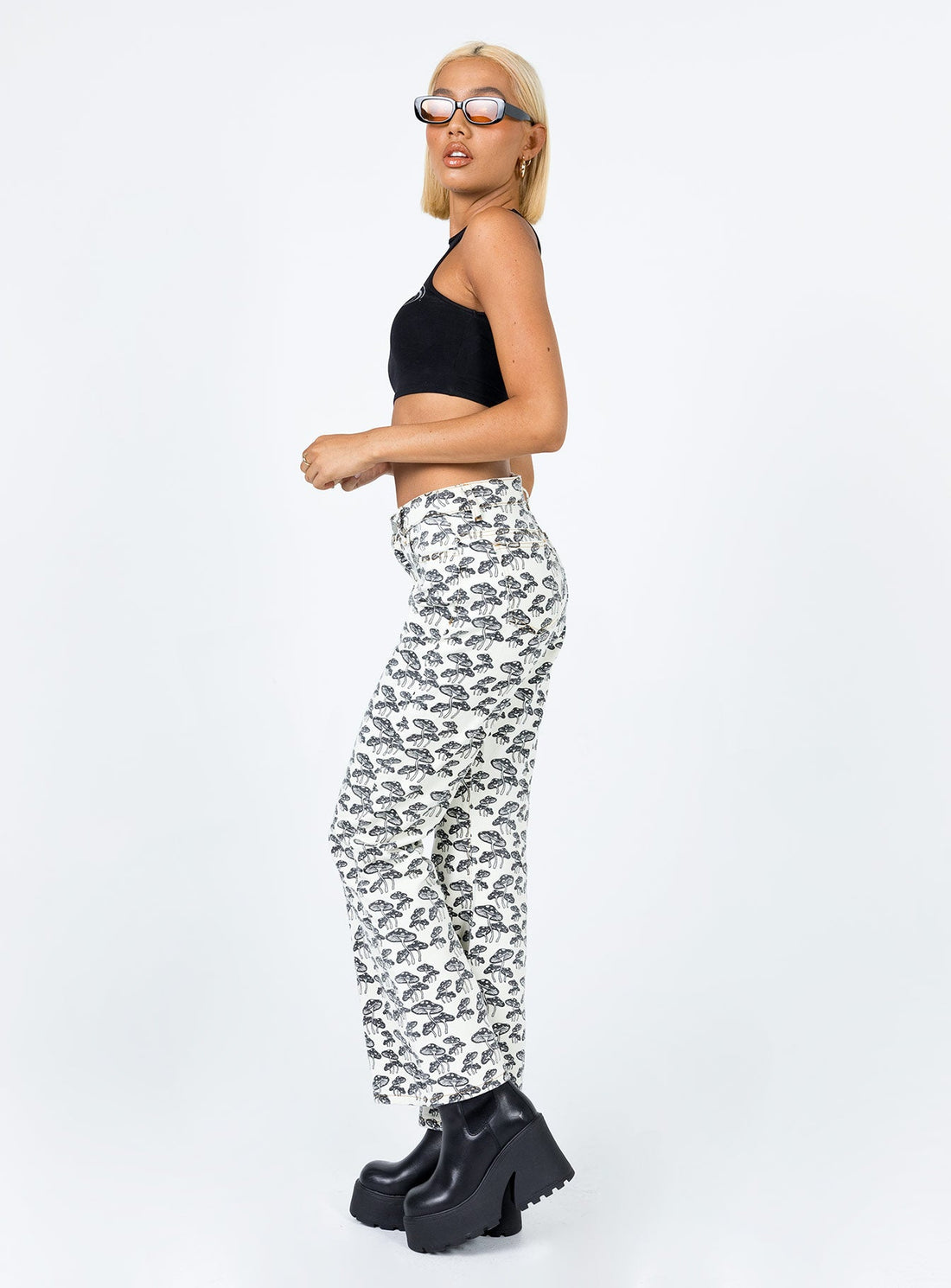 Meilani Lounge Denim Jeans Off White