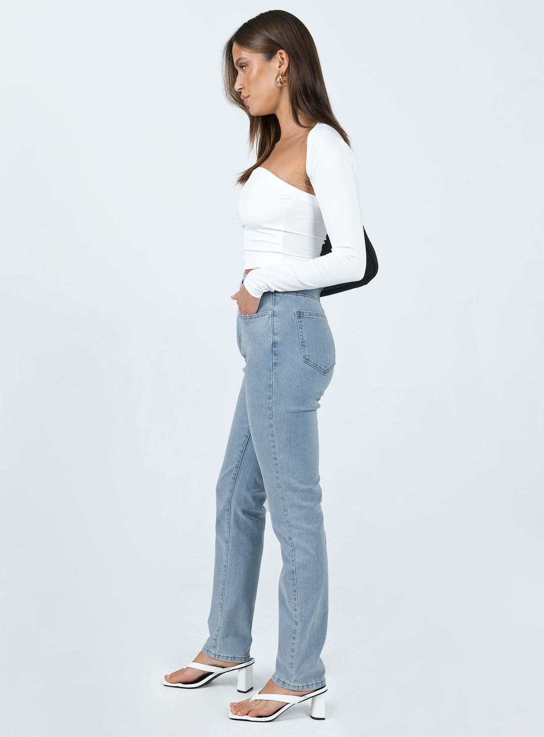 Darley Asymmetric Jeans Denim